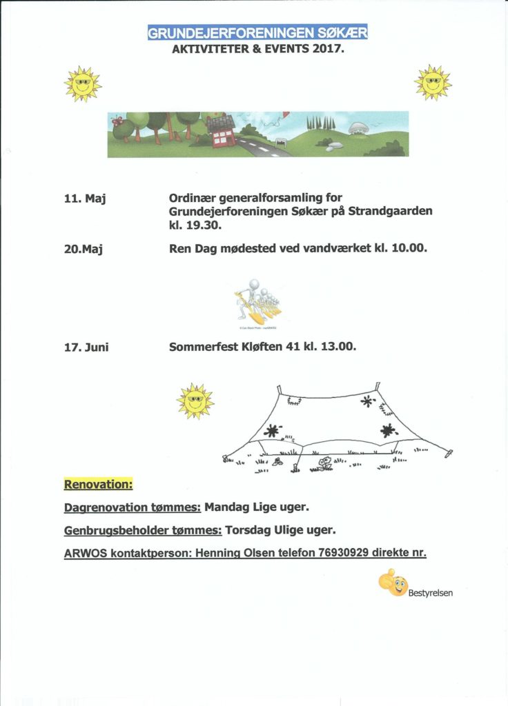 Aktiviteter & Events 2017